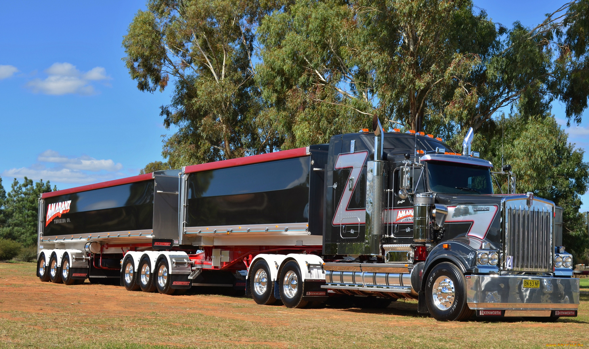 kenworth t909 b, double, , kenworth, truck, company, , , , , , , 